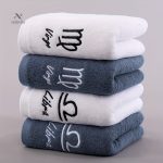Coton doux pour une expérience de bain, style astrologique