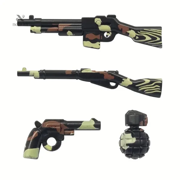 Set d'Armes Jouets Camouflage Militaire pour enfants