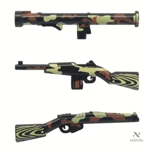 Accessoires de figurines militaires en camouflage