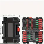 Accessoires de vissage pour perceuse, ensemble complet et fonctionnel