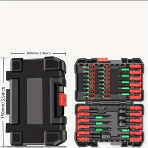Accessoires de vissage pour perceuse, ensemble complet et fonctionnel