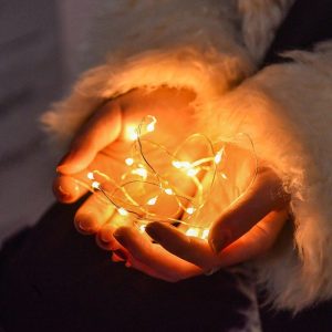 Guirlande LED Cuivrée pour une déco festive