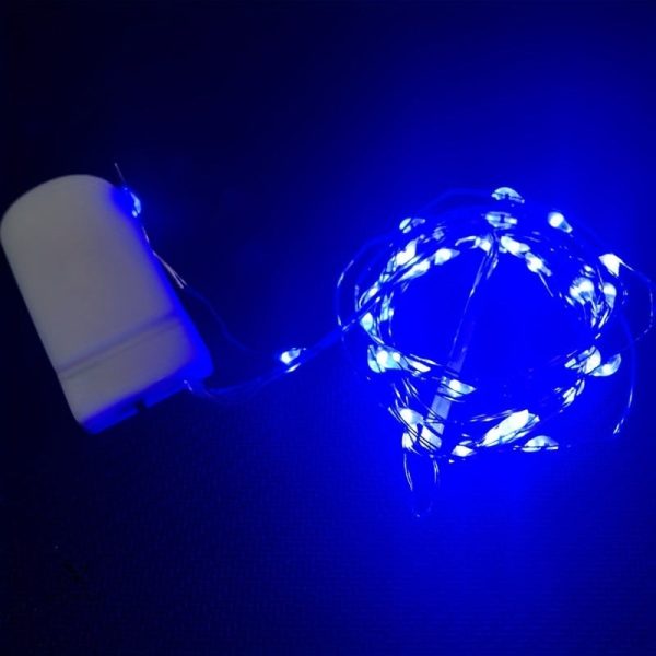 Guirlande lumineuse à fil cuivré pour intérieur