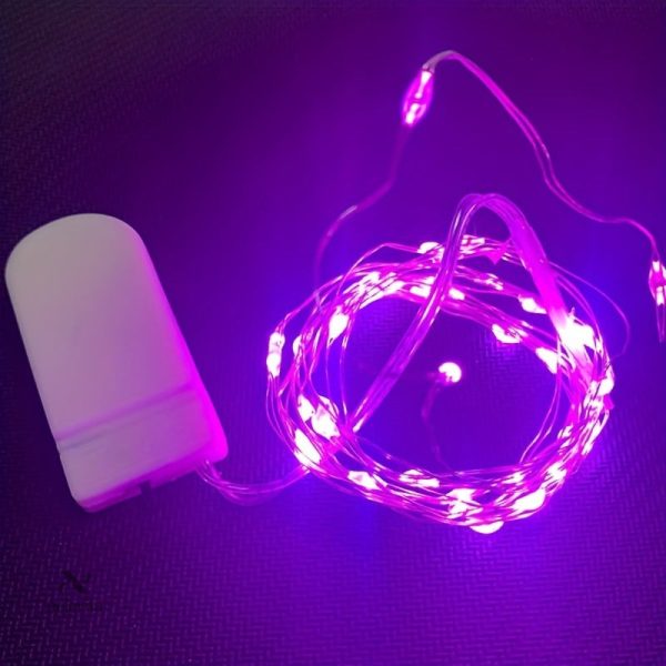 Lumières en fil cuivré pour événements festifs