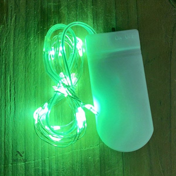 Guirlande LED Cuivrée pour une déco festive - vue 2