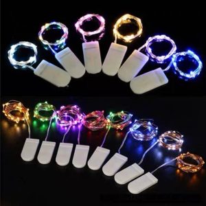 Éclairage LED chaleureux en fil cuivré