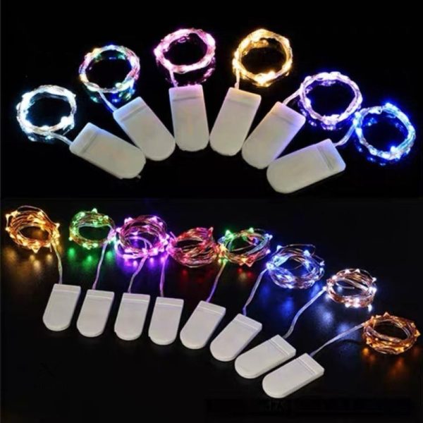 Éclairage LED chaleureux en fil cuivré