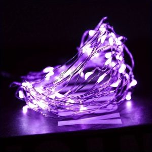 Ambiance féérique avec guirlande lumineuse