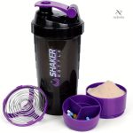 Shaker avec système de mélange pour boissons instantanées