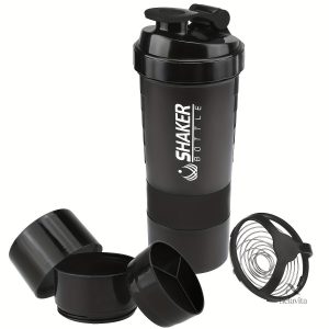 Gourde shaker avec mélangeur intégré pour smoothies