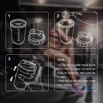 Shaker durable avec mélangeur pour boissons énergétiques