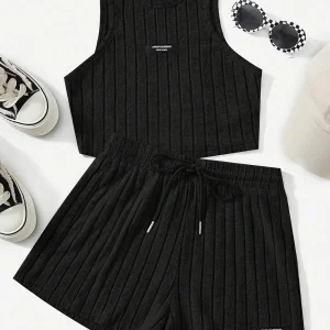 Short de Plage Femme Côtelé – Look Décontracté & Confortable, Idéal Été ou Détente