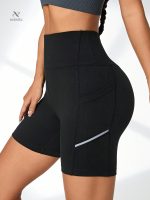 Poches fonctionnelles sur short de sport design