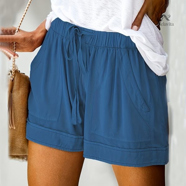Short Femme en Tissu Confortable