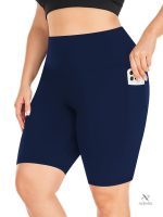 Short Grande Taille Taille Haute – Poches & Confort
