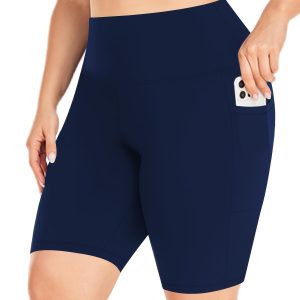 Short Grande Taille Taille Haute – Poches & Confort