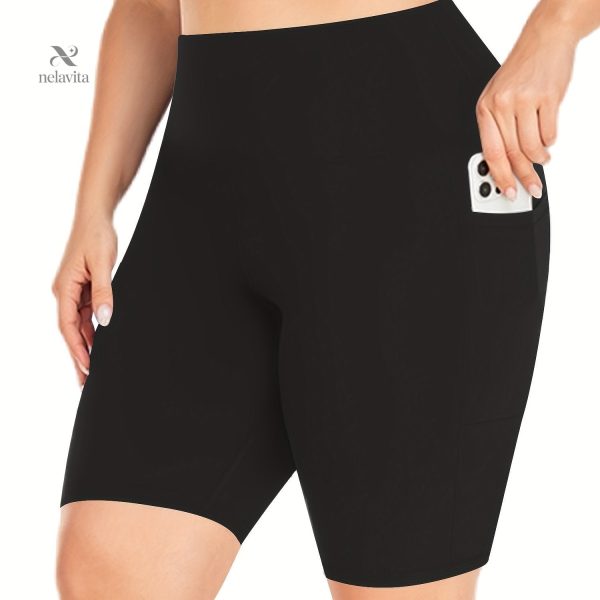 Bas de sport avec design taille haute et poches