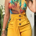 Short Femme Boutonné, Idéal pour l'Été