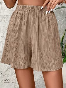 Short Femme Taille Élastique Confortable