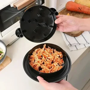 Accessoire de cuisine pour déchiqueter rapidement les aliments