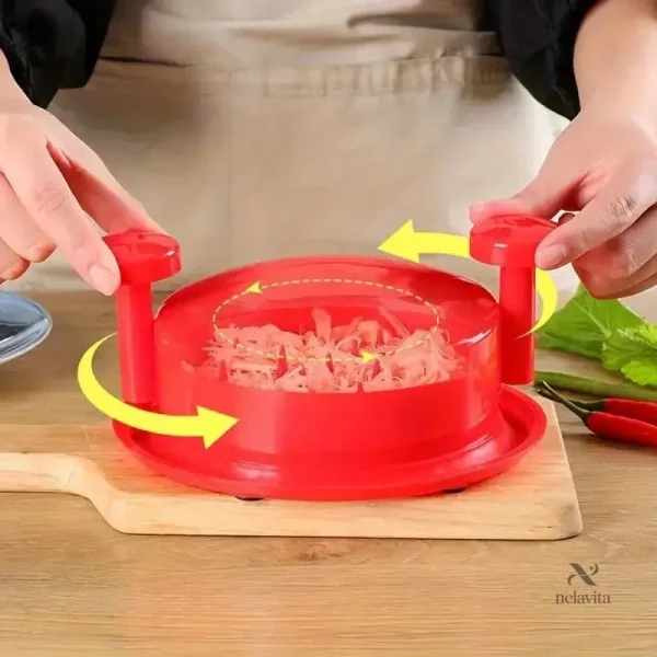Déchiqueteur pour une préparation rapide des ingrédients culinaires