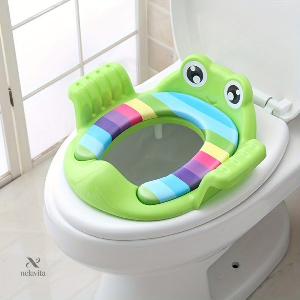 Siège toiletteur grenouille, idéal pour les tout-petits