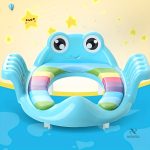 Toilette pour enfants avec motif grenouille amusant