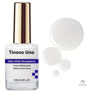 Soin Durcisseur Ongles Blanc Lait - Vernis Fortifiant Tinovo Uno