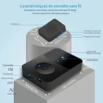 Sonnette vidéo avec fonctionnalités avancées de surveillance