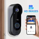 Caméra 125° avec vision nocturne et audio bidirectionnel