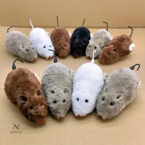 Souris factices en peluche pour farces et blagues amusantes