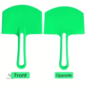 Spatule de Maçon Large en Acier Inoxydable – Manche Antidérapant pour Enduit, Plâtre et Lissage des Surfaces
