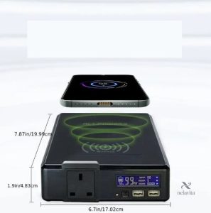 Chargeur sans fil et générateur pour activités en extérieur