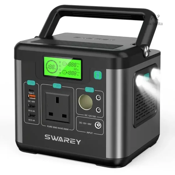 Générateur rechargeable avec prises USB et AC intégrées