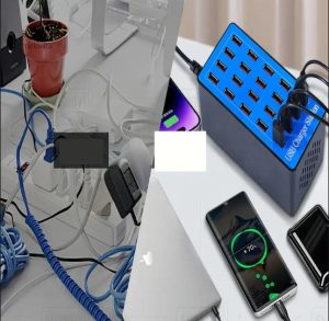 Chargeur USB polyvalent pour gadgets électroniques modernes