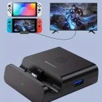 Adaptateur USB-C pratique pour un bureau bien organisé