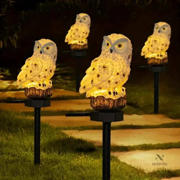 Sculpture de jardin LED étanche pour extérieur