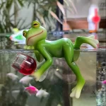 Décoration de jardin originale en forme de grenouille