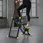 Stepper d'appartement avec guidon pour cardio et musculation