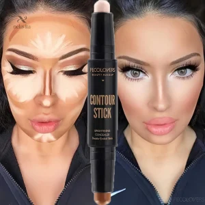 Stick Contour Double Embout – Illuminateur & Correcteur Sculptant Longue Tenue