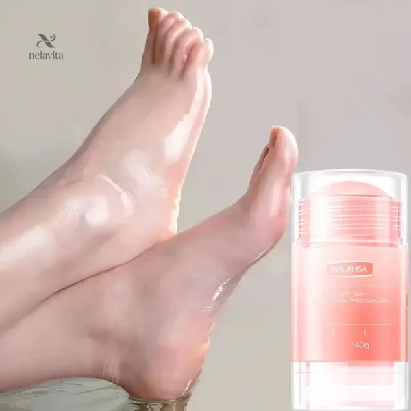 Soin réparateur pour pieds crevassés avec effet lissant