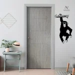 Sticker mural original singe pour décoration enfantine