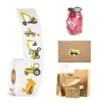 Stickers Engins de Chantier pour décoration créative