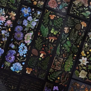 Autocollants floraux décoratifs pour Journaling et DIY