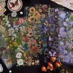 Stickers vintage pour embellir vos cartes et projets créatifs