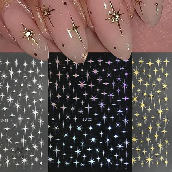 stickers-nail-art-etoiles-brillantes-decorations-autocoll-v0l3kn-1 Stickers Nail Art Étoiles Brillantes pour décoration chic