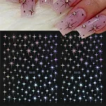 Autocollants holographiques pour embellir vos ongles