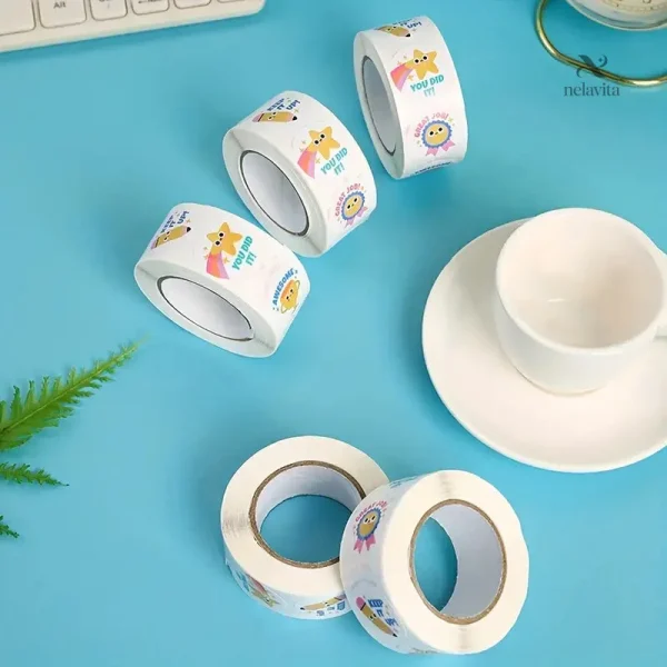 Stickers éducatifs et ludiques pour récompenser les efforts d'apprentissage