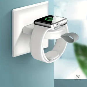 Support mural compact pour charger Apple Watch sans câble au sol