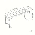 Grille barbecue pour cuisson efficace des pilons de poulet